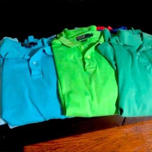 Three large polos